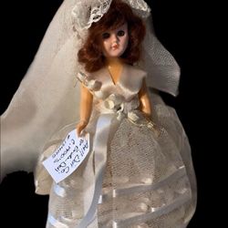 Vintage 1950’s Bride Doll