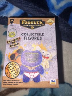 Fuggler Collectible Figure Series 3 Gold Edition Collection