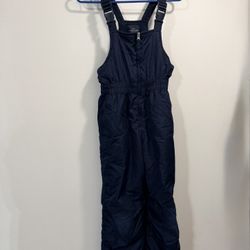 Kids Snow Bib Large 10-12 Black