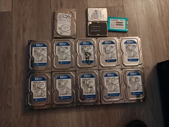 Bulk HDD and SSD's