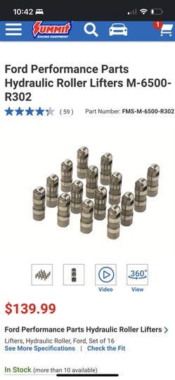 Ford 302 Roller Lifters