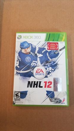 NHL 12 EA Sports XBox 360 Game