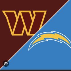 LA Chargers Vs Washington Commanders 