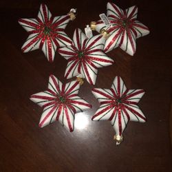 Crate & Barrel European Ornaments New At Stores Now Lot Of 5