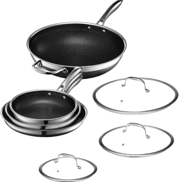 Hex-clad 7 Piece Set New