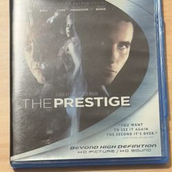 The Prestige Blu-ray 