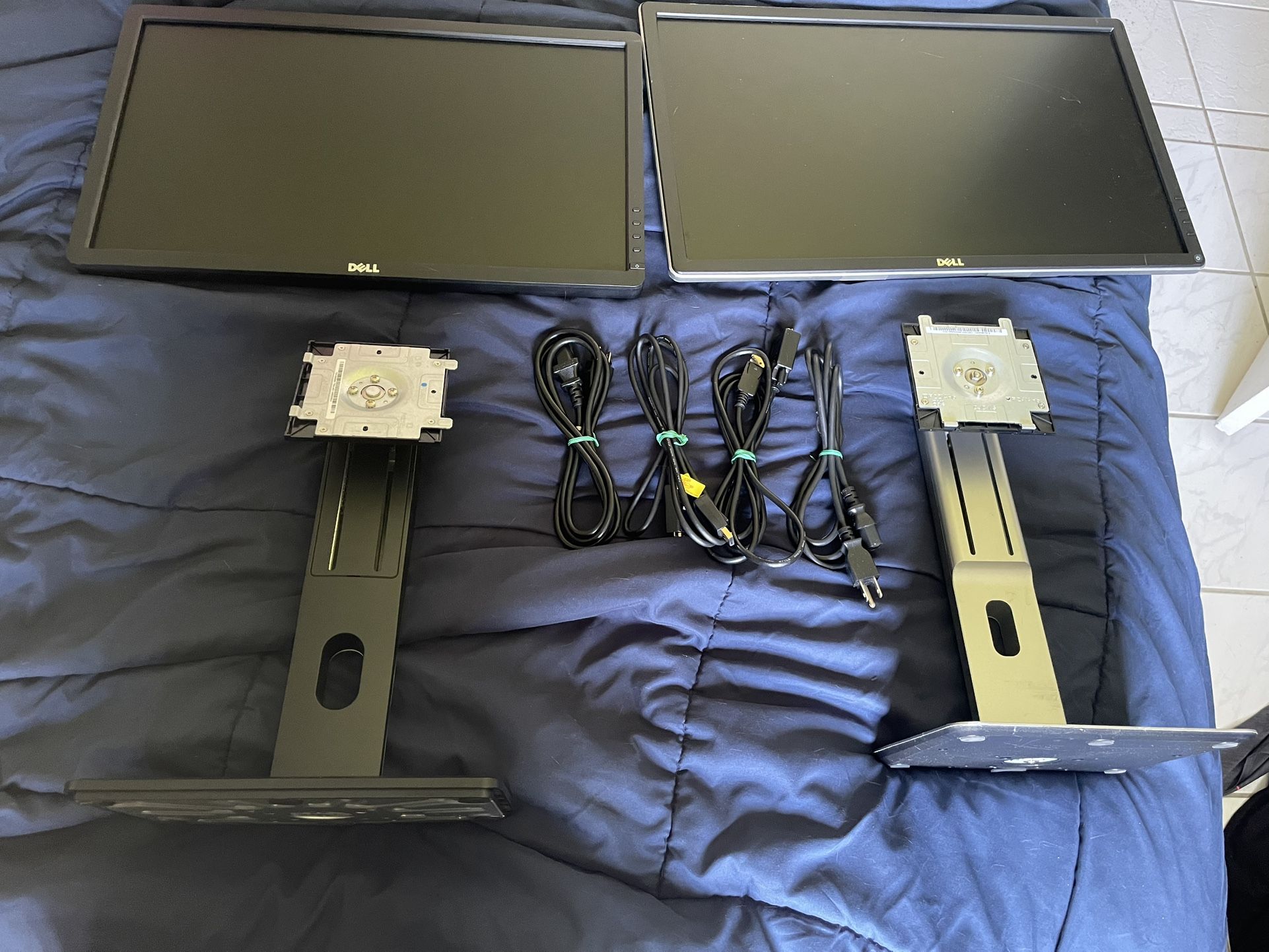 2 Dell Monitors