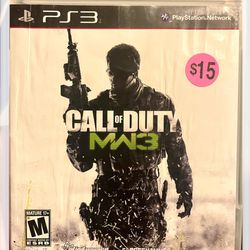 PS3 Call Of Duty MW3
