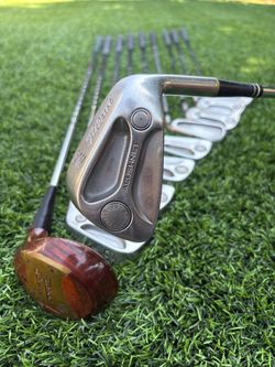 Titleist Acushnet AC-108 p-2 iron + 4 wood men’s right handed golf club set