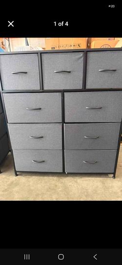 🏠 Mainstays 9 Drawer Fabric Dresser Available
