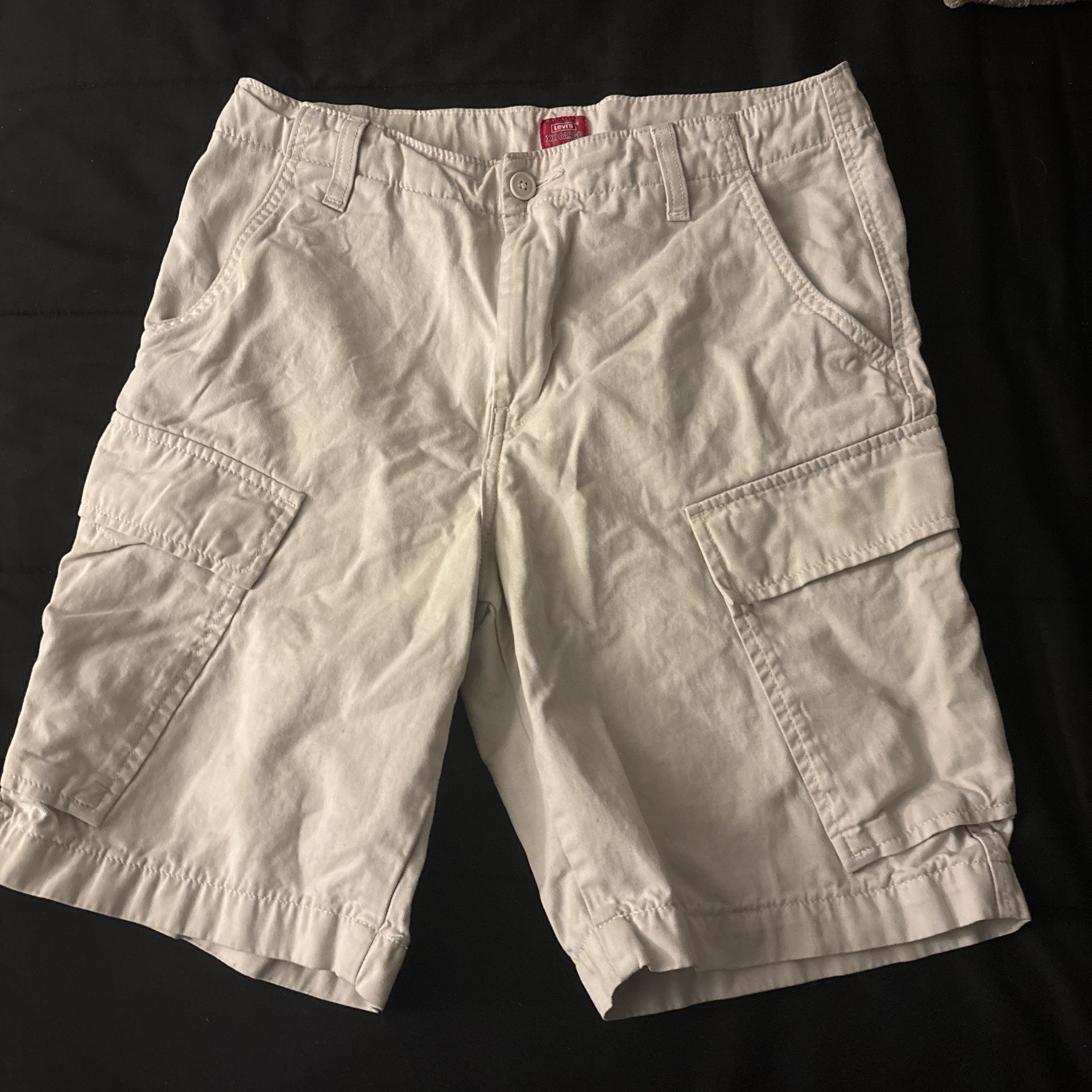 Tan Levi Jean Shorts