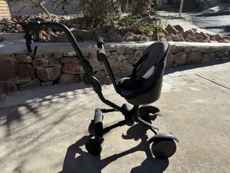 Uptown Rider Toddler Bike With Stroller Attachment T