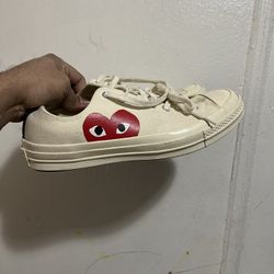 Comme De Garçon Converse Size 9(READ DESC)