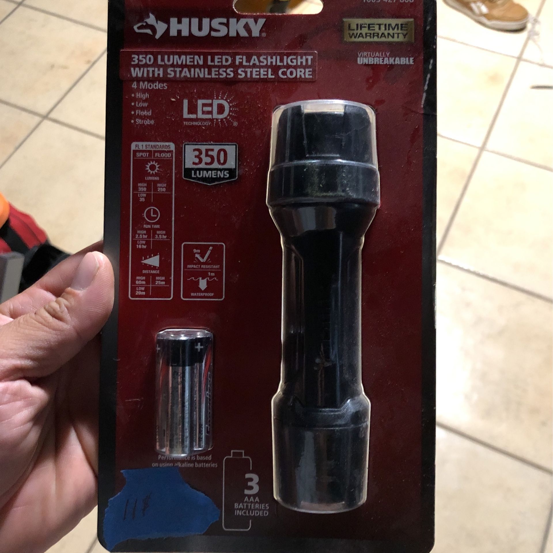 Husky Flash Light