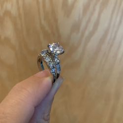 New Engagement Ring Set - CZ