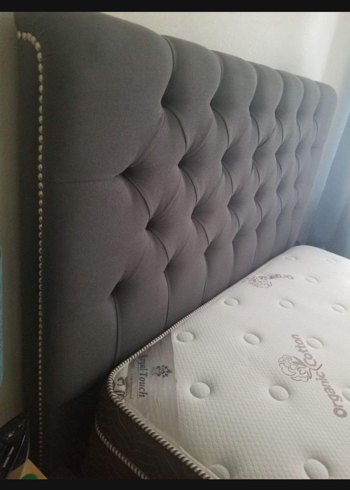 Queen Bedframe And Mattress