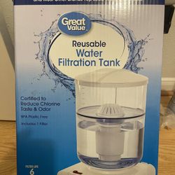 Great Value Reusable Water Filtration Tank for Top Loading Water Dispensers