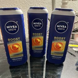 Menโs Nivea Body Wash