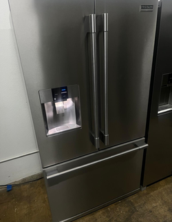 Counter Depth Frigidaire 3-Door Refrigerator Stainless FrenchDoor
