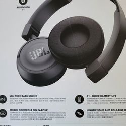Brand New JBL T450BT WIRELESS ON-EAR  HEADPHONES 