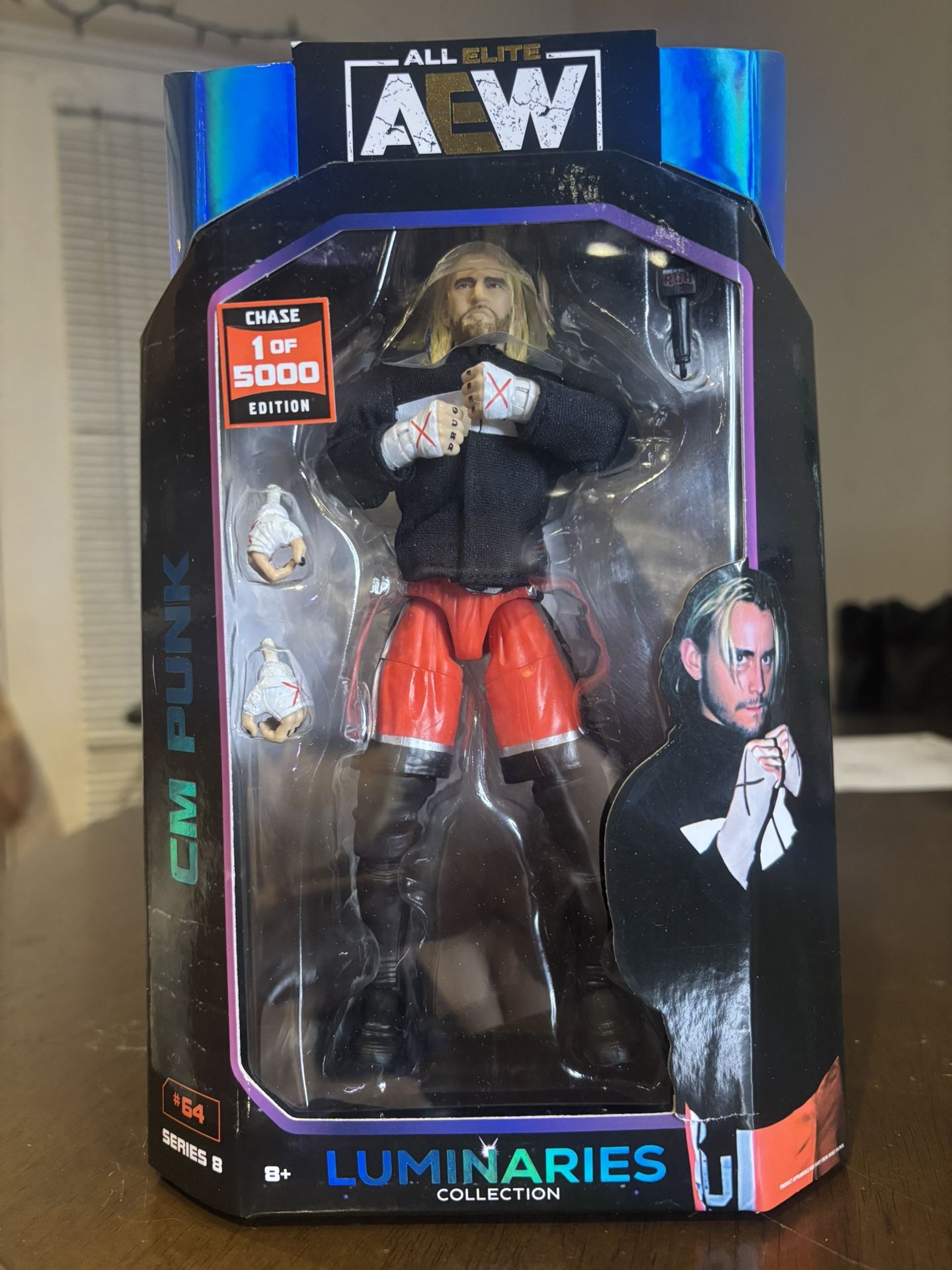AEW CM PUNK ACTION FIGURE
