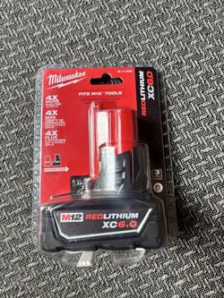 M12 12-Volt Lithium-Ion XC Extended Capacity 6.0Ah Battery Pack