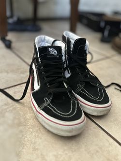 Vans Sk8-Hi Black Lightning Bolt 