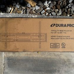 Tilting TV wall mount kit