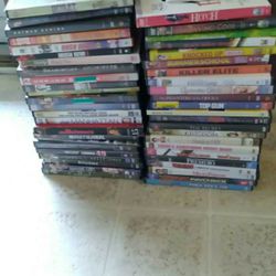 Lot Of 48 Dvds Movies In Good Condition 