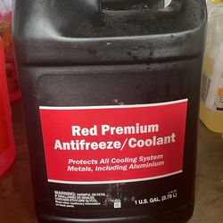 Red Premium Antifreeze/coolant(6)