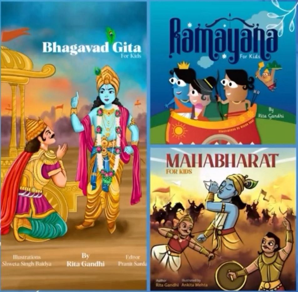 Bhagavad Gita, Ramayana, Mahabharat For Kids