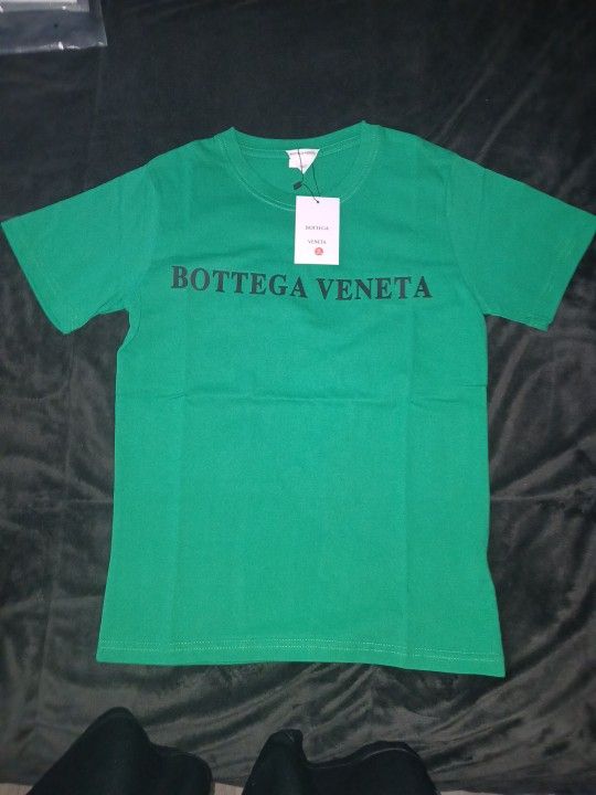Small Green Bottega Venetta Tshirt