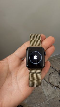 Apple Watch with Milanese Loop Band