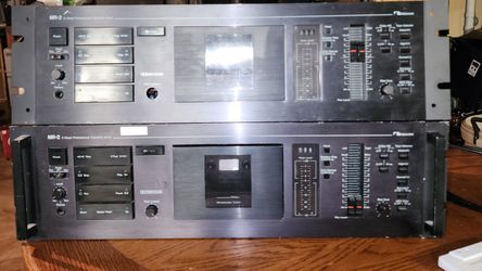 2 Nakamichi MR-2 2 Head Professional Cassette Decks