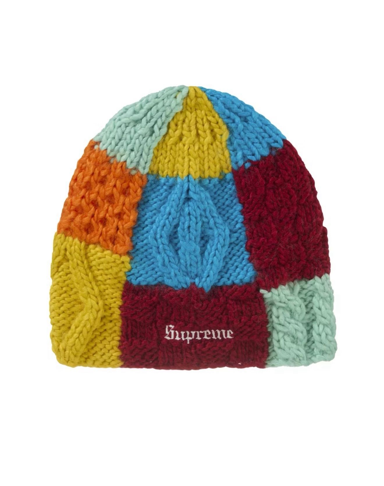 Supreme block Knit beanie ( Multi Color )