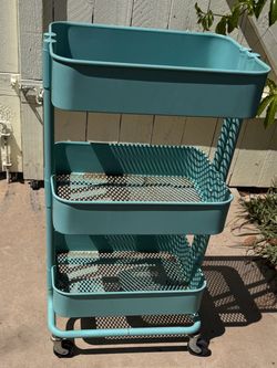Rolling cart 3 shelves