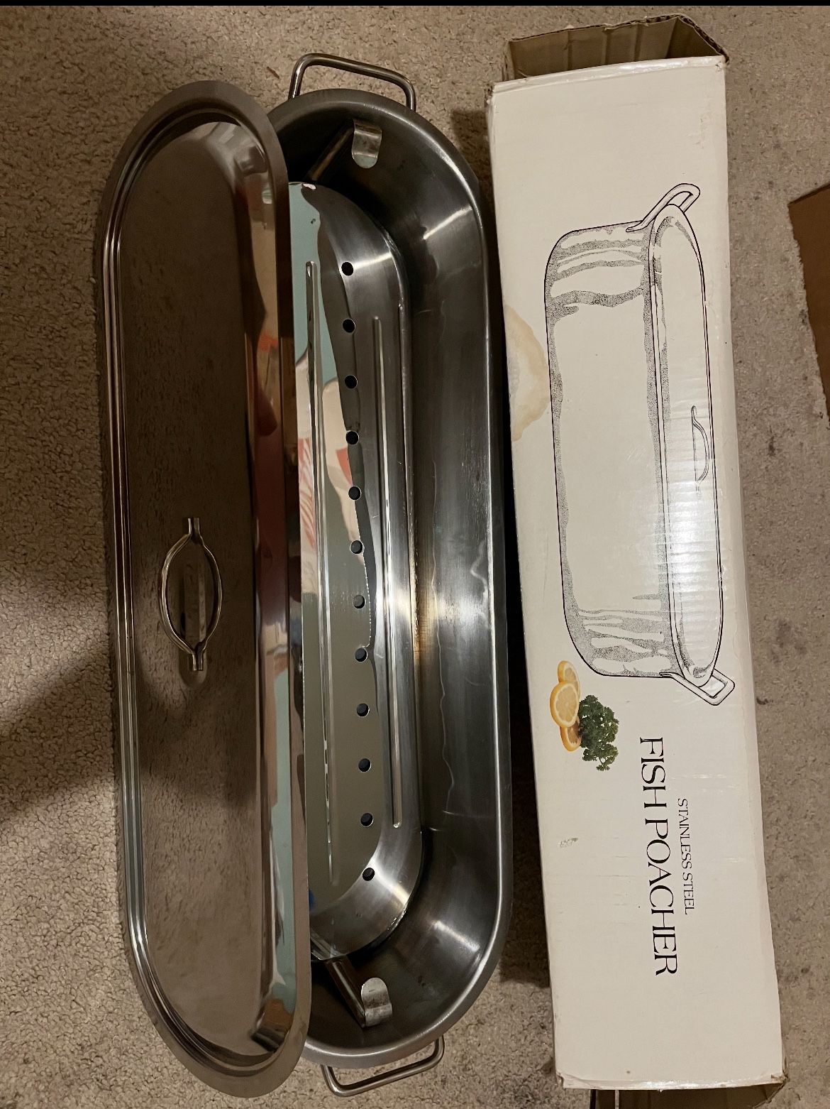 Fish Poacher ( 24 Inches Never Used)