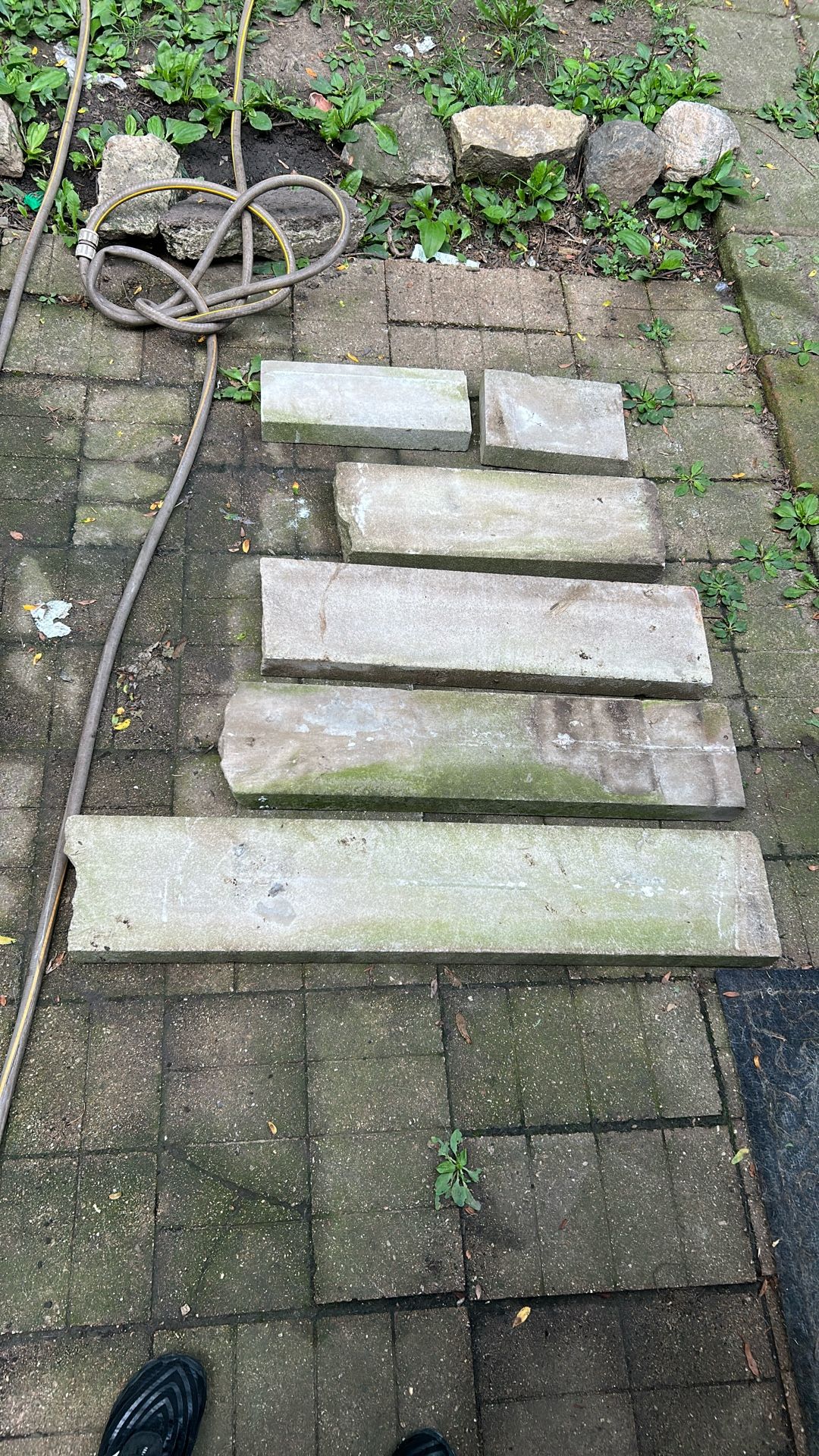 Large Concrete Border Bricks