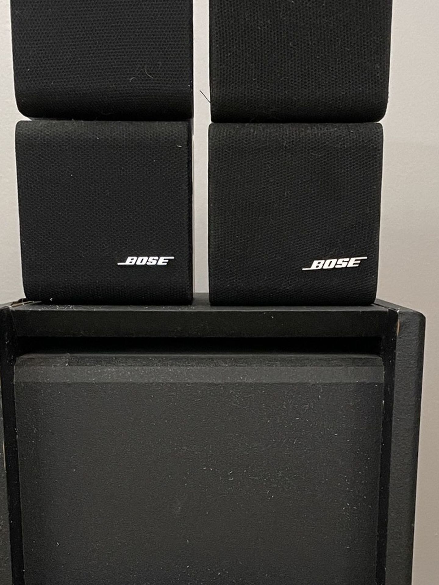 Bose Double Cube Acoustimass Series 3 Surround Speakers & Subwoofer