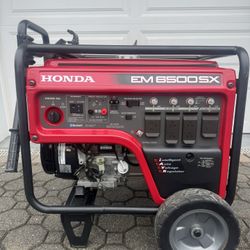 Honda EM6500SX Generator