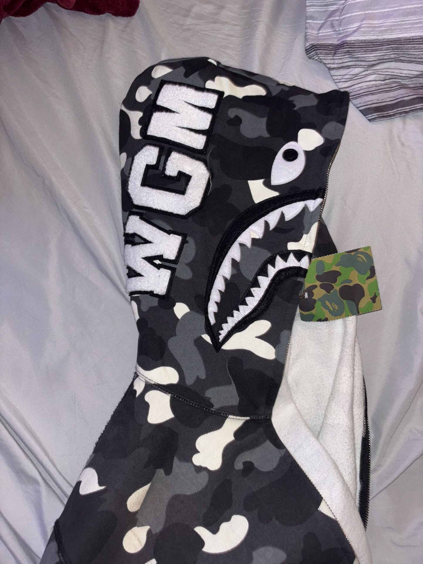 BAPE City Camo Shark WGM Full-Zip Hoodie (SS23)