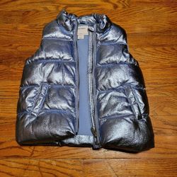 Girls Metallic Vest