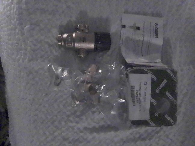 Thermostatic Mixing Valve. Triangle Tube
