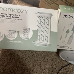 Drying  Rack And Bottle Brush Set