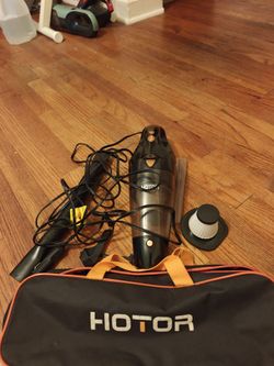 HOTOR Handheld Car Vacuum with Bag