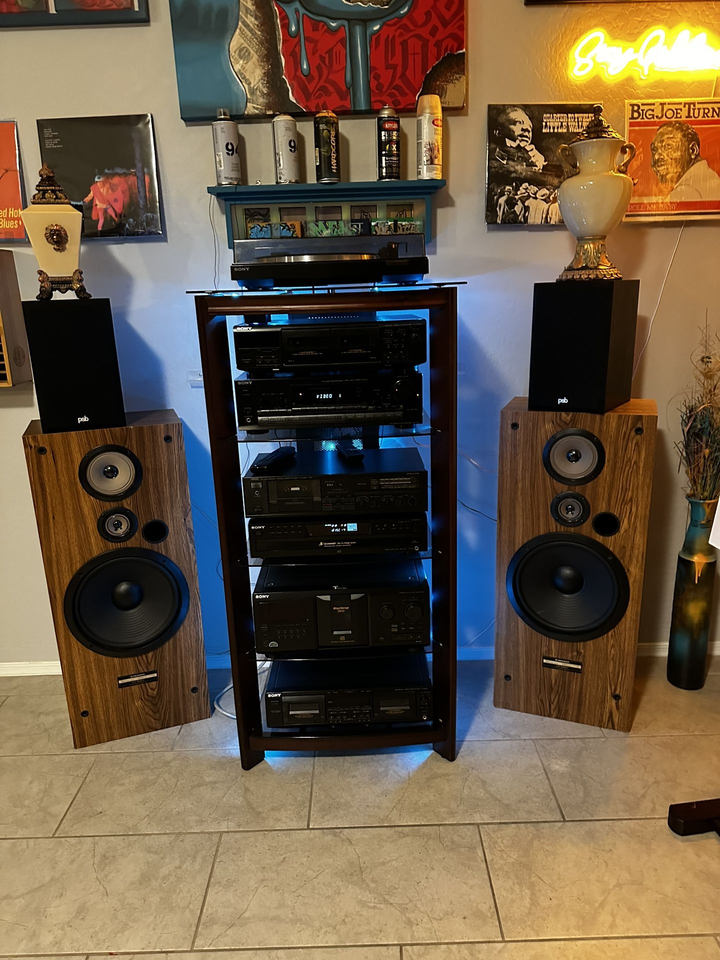 Sony Home stereo 90’s Vintage With Bluetooth