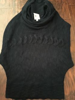 Pink Rose sweater top size M blue
