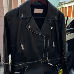 Christopher Kane leather jacket