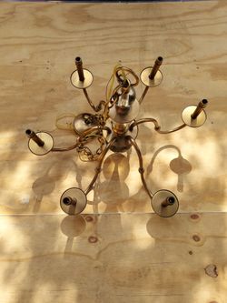 Gold Chandelier 