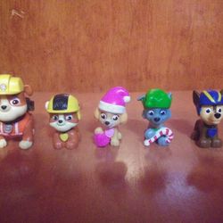 Paw Patrol Figurines (5)
